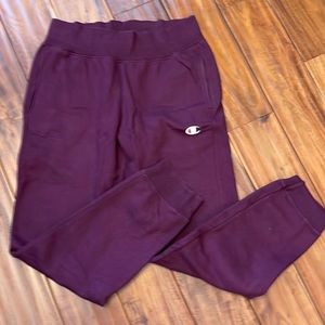 Champion Maroon joggers